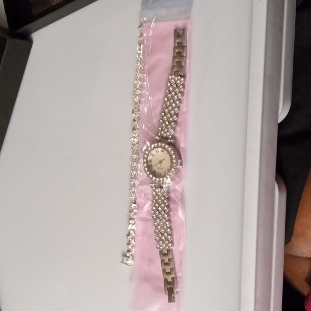 Watch and bracelet set